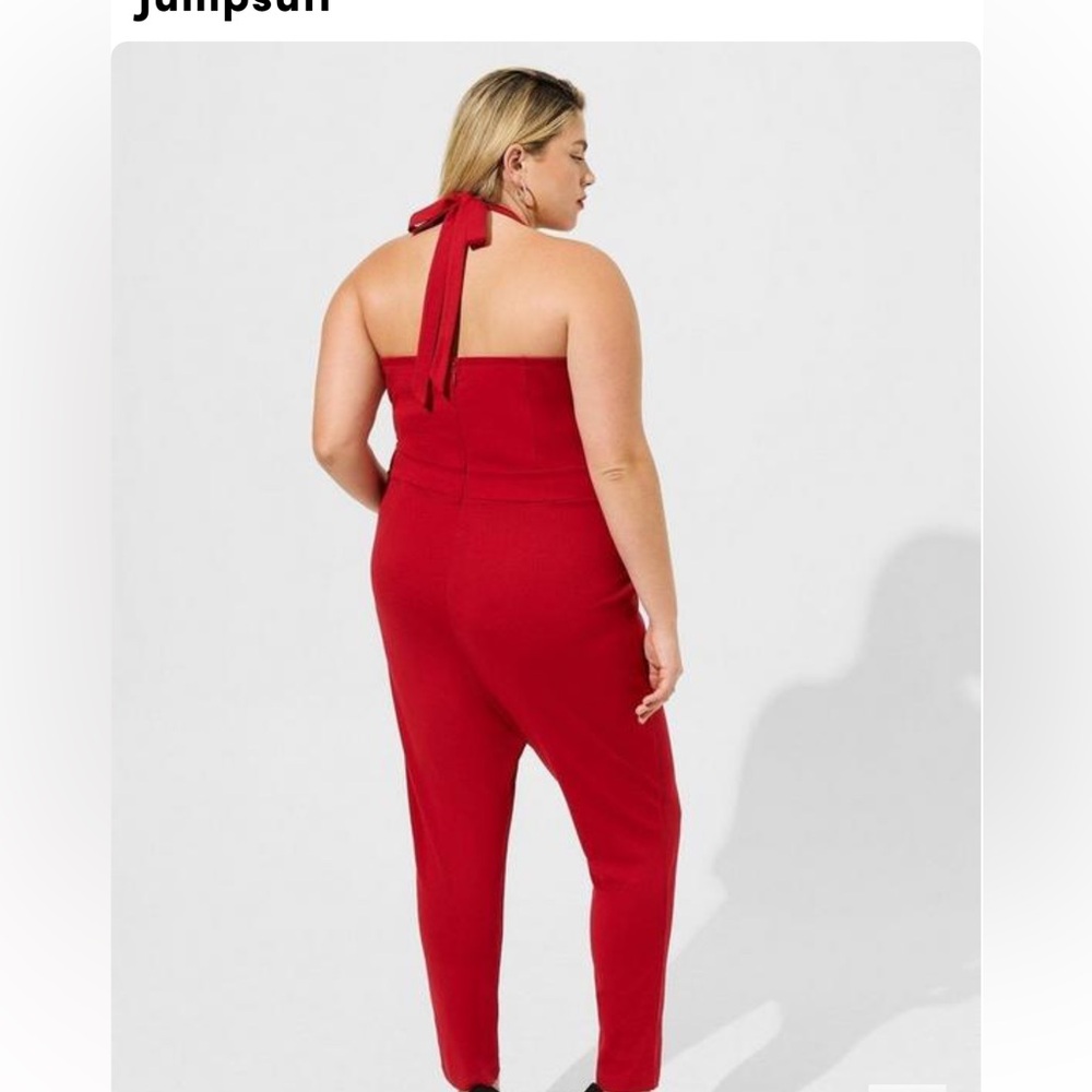 TORRID MARILYN MONROE Halter Jumpsuit 1X - Picture 2 of 6